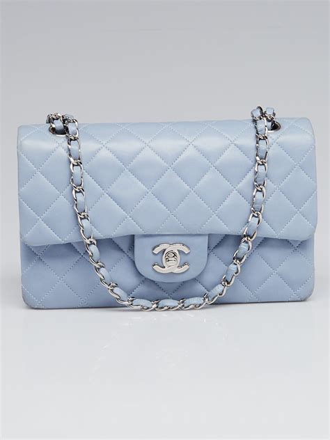 chanel light blue|chanel light blue flap bag.